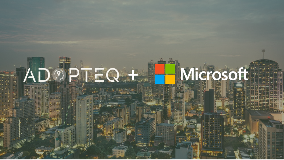 Microsoft and Adopteq collaboration